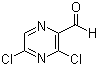 结构式 CAS# 136866-27-8, 3,5-二氯吡嗪-2-甲醛