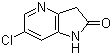 结构式 CAS# 136888-12-5, 6-氯-1,3-二氢-2H-吡咯并[3,2-b]吡啶-2-酮