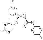 Lemborexant molecular structure (CAS 1369764-02-2)