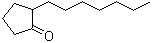 2-Heptylcyclopentanone molecular structure (CAS 137-03-1)