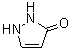 1,2-二氢-3H-吡唑-3-酮分子结构 (CAS 137-45-1)