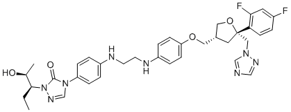 Posaconazole Impurity 44 molecular structure (CAS 1370190-94-5)