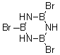 structure of CAS# 13703-88-3, 2,4,6-Tribromoborazine