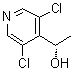 (alphaS)-3,5-Dichloro-alpha-methyl-4-pyridinemethanol molecular structure (CAS 1370347-50-4)