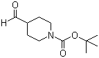 structure of CAS# 137076-22-3, 1-Boc-4-piperidinecarboxaldehyde;1-tert-Butoxycarbonyl-4-piperidinecarboxaldehyde