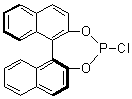 (11bS)-4-Chlorodinaphtho[2,1-d:1',2'-f][1,3,2]dioxaphosphepin molecular structure (CAS 137156-22-0)
