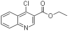 4-Chloroquinoline-3-carboxylic acid ethyl ester molecular structure (CAS 13720-94-0)