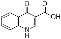 4-氧代-1,4-二氢喹啉-3-羧酸分子结构 (CAS 13721-01-2)