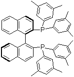 (R)-(+)-2,2'-Bis[di(3,5-xylyl)phosphino]-1,1'-binaphthyl molecular structure (CAS 137219-86-4)