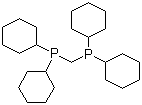 Bis(dicyclohexylphosphino)methane molecular structure (CAS 137349-65-6)