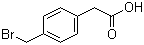 结构式 CAS# 13737-36-5, 4-(溴甲基)苯乙酸
