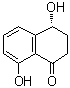 (4R)-3,4-Dihydro-4,8-dihydroxy-1(2H)-naphthalenone molecular structure (CAS 137494-04-3)