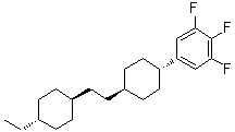 5-[trans-4-[2-(trans-4-Ethylcyclohexyl)ethyl]cyclohexyl]-1,2,3-trifluorobenzene molecular structure (CAS 137529-57-8)