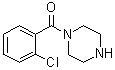 (2-氯苯基)-1-哌嗪基甲酮分子结构 (CAS 13754-45-5)