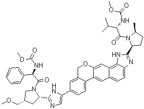 Velpatasvir molecular structure (CAS 1377049-84-7)