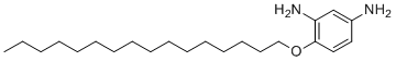 4-(Hexadecyloxy)benzene-1,3-diamine molecular structure (CAS 137819-03-5)