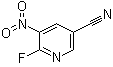 6-Fluoro-5-nitro-3-pyridinecarbonitrile molecular structure (CAS 1378598-49-2)