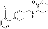 结构式 CAS# 137863-89-9, 缬沙坦烃化物; N-[(2'-氰基-1,1'-联苯-4-基)甲基]-L-缬氨酸甲酯
