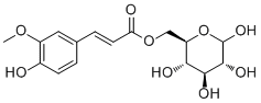 6-O-Feruloylglucose molecular structure (CAS 137887-25-3)