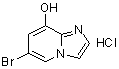 6-Bromoimidazo[1,2-a]pyridin-8-ol hydrochloride (1:1) molecular structure (CAS 1379358-48-1)