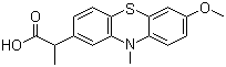 Protizinic acid molecular structure (CAS 13799-03-6)