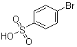 4-溴苯磺酸分子结构 (CAS 138-36-3)