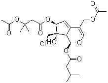 Chlorovaltrate M molecular structure (CAS 1380399-57-4)