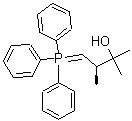 (R)-2,3-Dimethyl-4-(triphenylphosphoranylidene)-2-butanol molecular structure (CAS 138079-58-0)