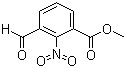 Methyl 3-formyl-2-nitrobenzoate molecular structure (CAS 138229-59-1)