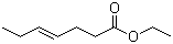 4-Heptenoic acid ethyl ester molecular structure (CAS 138234-60-3)