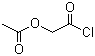 Acetoxyacetyl chloride molecular structure (CAS 13831-31-7)