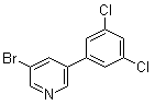 3-Bromo-5-(3,5-dichlorophenyl)pyridine molecular structure (CAS 1383132-28-2)
