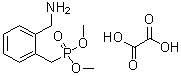 Dimethyl 2-(aminomethyl)benzylphosphonate oxalate molecular structure (CAS 1383133-20-7)