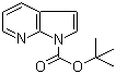 1-Boc-7-氮杂吲哚分子结构 (CAS 138343-77-8)