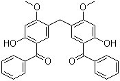 5,5'-Methylenebis(2-hydroxy-4-methoxybenzophenone) molecular structure (CAS 138370-37-3)