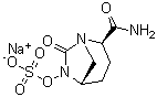 (2R,5S)-7-Oxo-6-(sulfooxy)-1,6-diazabicyclo[3.2.1]octane-2-carboxamide monosodium salt molecular structure (CAS 1383814-68-3)