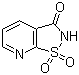 Isothiazolo[5,4-b]pyridin-3(2H)-one 1,1-dioxide molecular structure (CAS 138417-40-0)