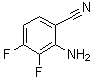 2-Amino-3,4-difluorobenzonitrile molecular structure (CAS 1384265-40-0)