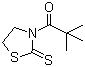 2,2-Dimethyl-1-(2-thioxo-3-thiazolidinyl)-1-propanone molecular structure (CAS 138459-91-3)