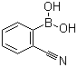 2-Cyanophenylboronic acid molecular structure (CAS 138642-62-3)