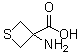 3-Amino-3-thietanecarboxylic acid molecular structure (CAS 138650-26-7)