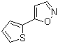 5-(2-Thienyl)isoxasole molecular structure (CAS 138716-44-6)