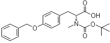 N-[(1,1-Dimethylethoxy)carbonyl]-N-methyl-O-(phenylmethyl)-D-tyrosine molecular structure (CAS 138774-98-8)