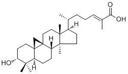 Isomangiferolic acid molecular structure (CAS 13878-92-7)