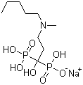 伊班膦酸钠分子结构 (CAS 138844-81-2)