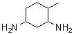 4-Methyl-1,3-cyclohexanediamine molecular structure (CAS 13897-55-7)