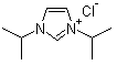 structure of CAS# 139143-09-2, 1,3-Diisopropyl-1H-imidazolium chloride;1,3-Diisopropylimidazolium chloride