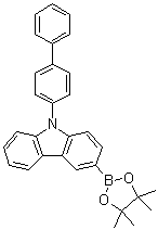 9-[1,1'-Biphenyl]-4-yl-3-(4,4,5,5-tetramethyl-1,3,2-dioxaborolan-2-yl)-9H-carbazole molecular structure (CAS 1391729-66-0)