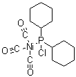 (T-4)-Tricarbonyl(dicyclohexylphosphinous chloride)nickel molecular structure (CAS 139281-41-7)