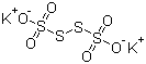 structure of CAS# 13932-13-3, Dipotassium tetrathionate;Tetrathionic acid dipotassium salt